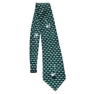 Nicole Miller 1995 Vintage AOP Golf Club Silk Tie Men's One Size